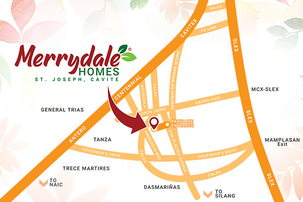 Merrydale Homes - Location